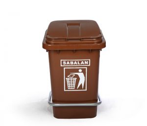 سطل زباله پلاستیکی پدالی