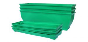 گلدان پلاستیکی بزرگ