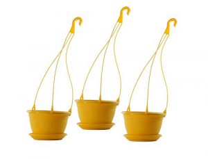 گلدان پلاستیکی آویز تزیینی