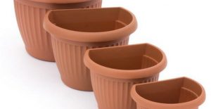 گلدان پلاستیکی تزیینی دیواری