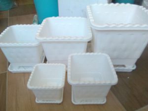 جدیدترین گلدان پلاستیکی تزئینی